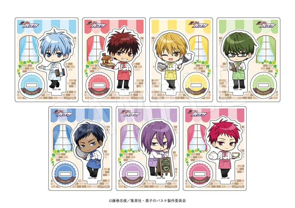 アニメ「黒子のバスケ」× Chugai Grace Cafe コラボカフェが渋谷・大阪で開催！描き下ろし黒スーツ衣装のイラストを使用した新作グッズやコラボメニューが登場！ 画像 10