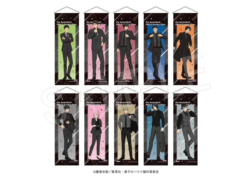 アニメ「黒子のバスケ」× Chugai Grace Cafe コラボカフェが渋谷・大阪で開催！描き下ろし黒スーツ衣装のイラストを使用した新作グッズやコラボメニューが登場！ 画像 12