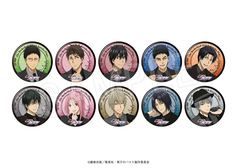 アニメ「黒子のバスケ」× Chugai Grace Cafe コラボカフェが渋谷・大阪で開催！描き下ろし黒スーツ衣装のイラストを使用した新作グッズやコラボメニューが登場！ 画像 8