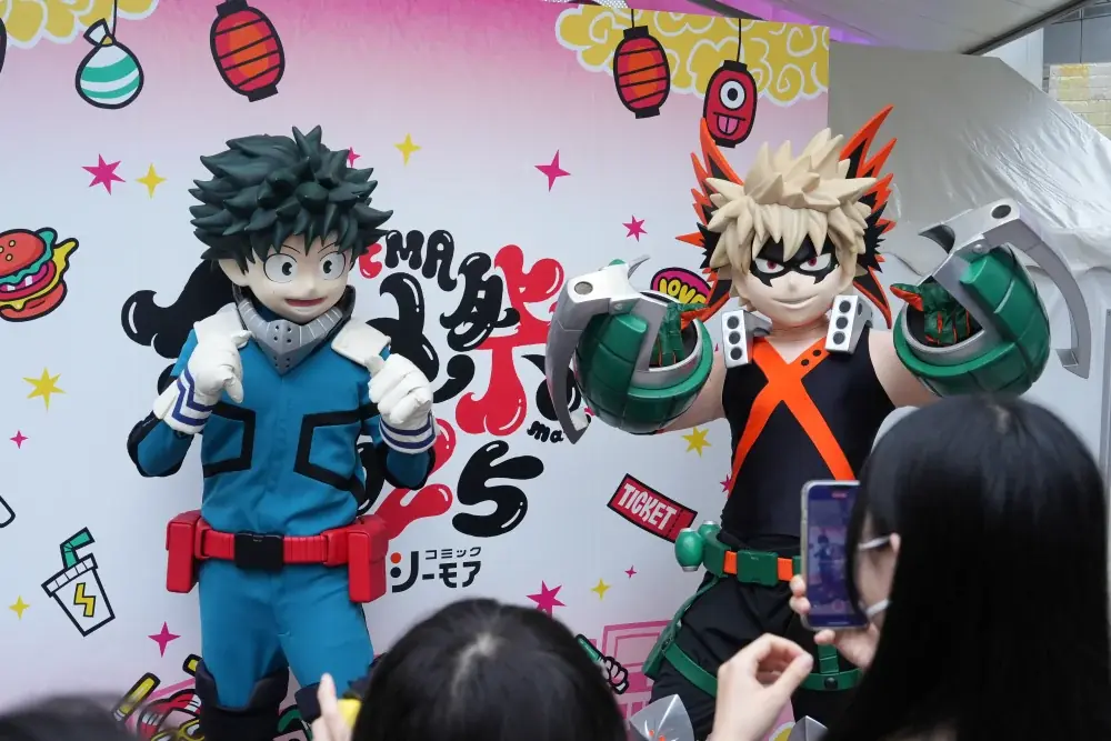「ABEMAアニメ祭」キャラクターグリーティング＆シネマ上映レポート【9月20日～23日】渋谷の街に全11キャラクターが降臨！ 画像 4