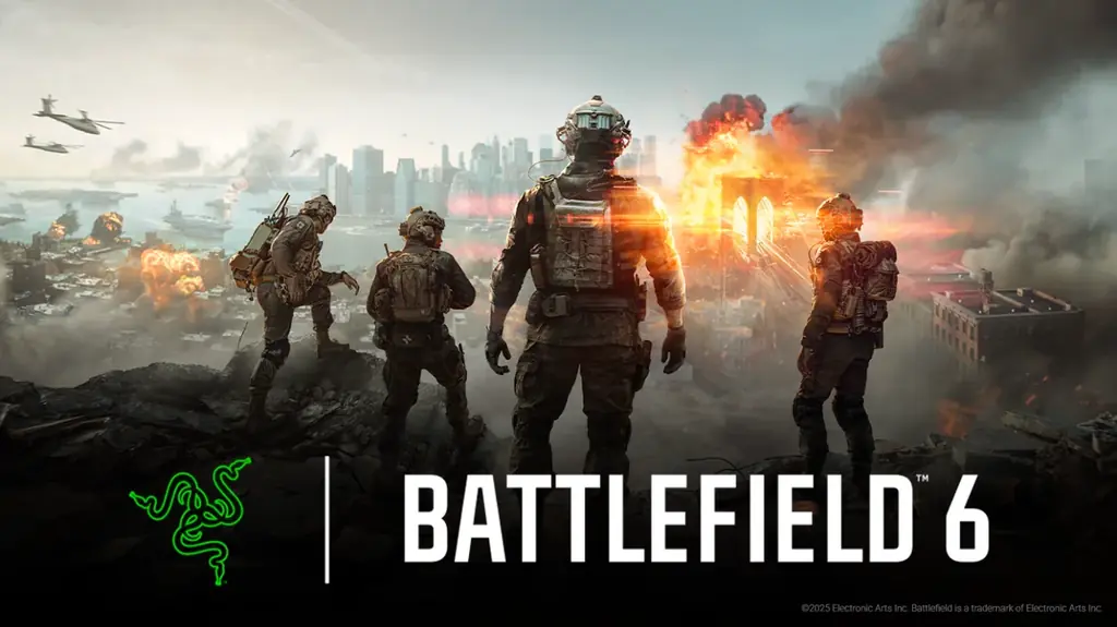 10月10日発売『Battlefield 6』 Razer連携で没入体験