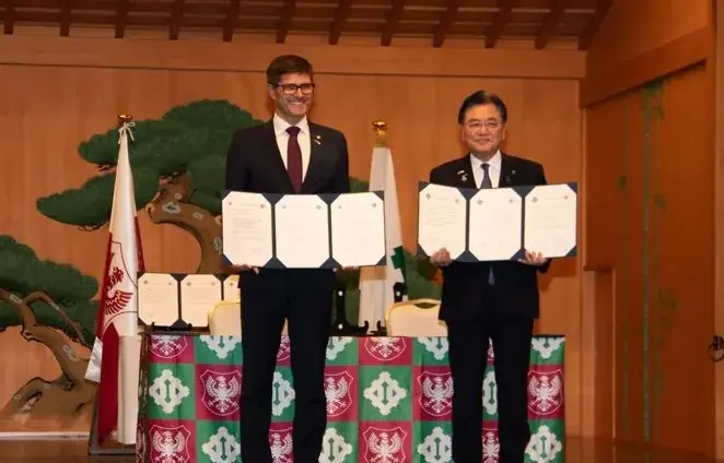 【福井県福井市】そばと水仙がつないだ絆　スロベニア・クラン市と姉妹都市協定を締結 画像 2