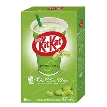 【キットカット×ずんだシェイク】期間限定「キットカット 元祖ずんだシェイク風味」販売開始！ 画像 2