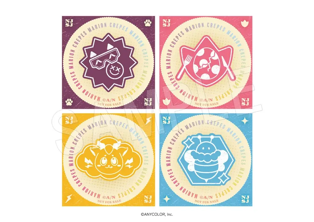『にじさんじ』×「マリオンクレープ」コラボが決定！人気VTuberユニット”Oriens”が店員姿となった新規ビジュアルの「アクリルスタンド」など限定オリジナルグッズが登場！ 画像 10