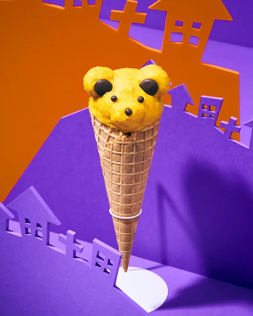 【gelato pique cafe(ジェラート ピケ カフェ)】かぼちゃに変身したベアと、帽子をかぶったゴーストが登場！今年のピケカフェハロウィンは、かぼちゃや紫芋りんごなど秋の味覚をたっぷりと 画像 3