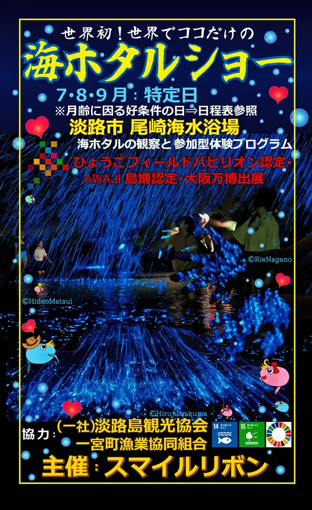 第9回「ジャパン・ツーリズム・アワード」において「世界初！海ホタルショー」が審査員特別賞を受賞! 画像 15