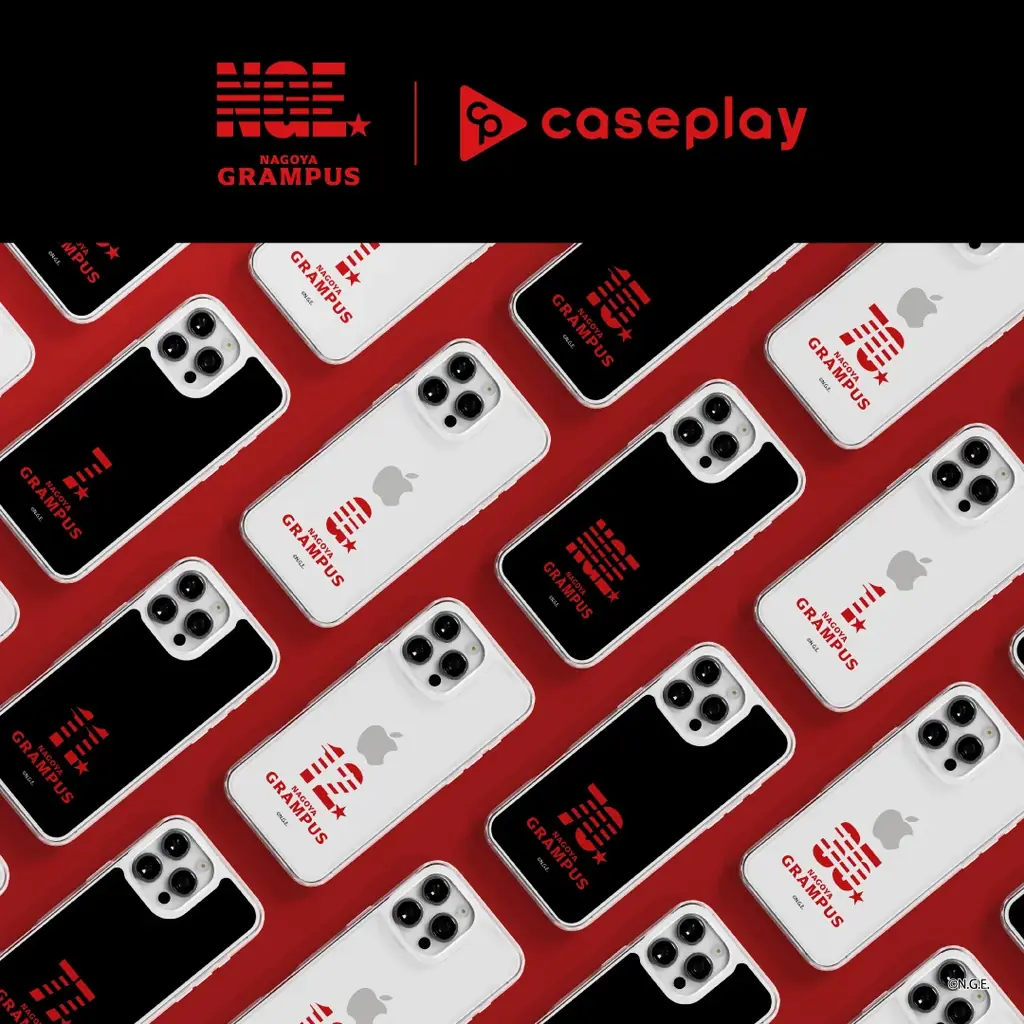 caseplayから J1サッカーチーム「名古屋グランパス」とスポーツストリート系ファッションブランド「MADE IN WORLD&CO」のコラボデザインスマートフォンアクセサリーが登場！ 画像 1