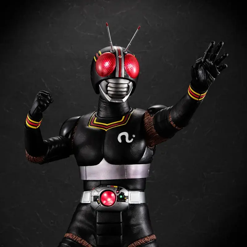 「仮面ライダーBLACK」が、迫力のライト＆サウンドギミックを内蔵した「Ultimate Article」シリーズフィギュアに登場。 画像 7