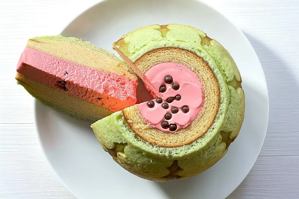 【ハロウィン限定】脳みそ大混乱！楽天No.1スイーツ「すいかバウム」が“カボチャのランタン風”に大変身！ 画像 13