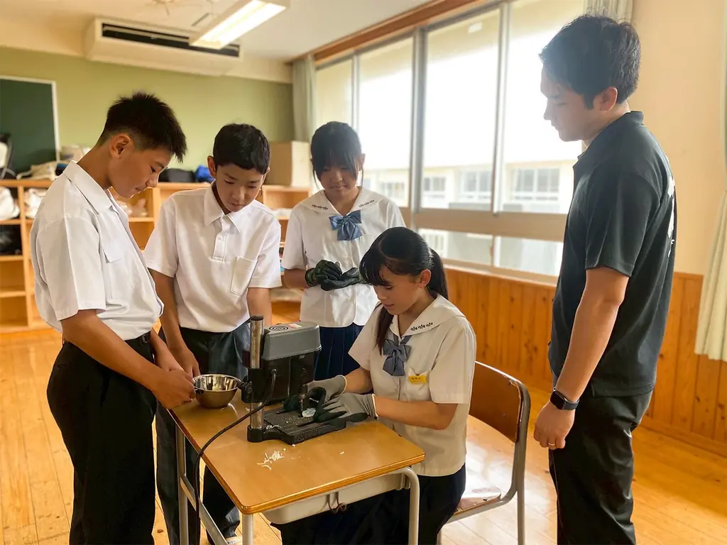 唐津市海青中学校でPrecious Plasticワークショップを開催 画像 11