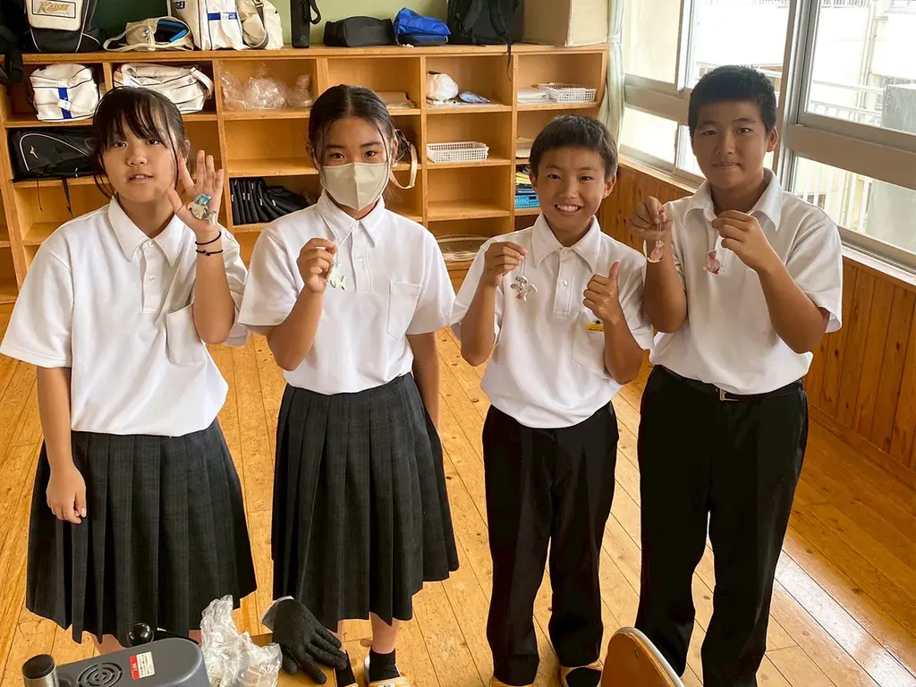 唐津市海青中学校でPrecious Plasticワークショップを開催 画像 5