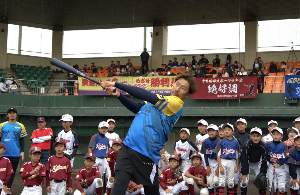 【初の山梨開催】VITAS の「野球教室」に川﨑宗則選手が初参加！ 画像 4