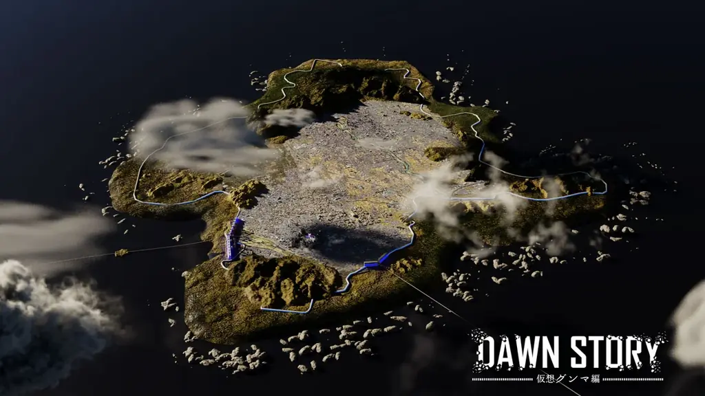 CGアニメーション『DAWN STORY』仮想グンマ編 チャプター3、10月4日(土)21:00より配信開始！ 画像 1