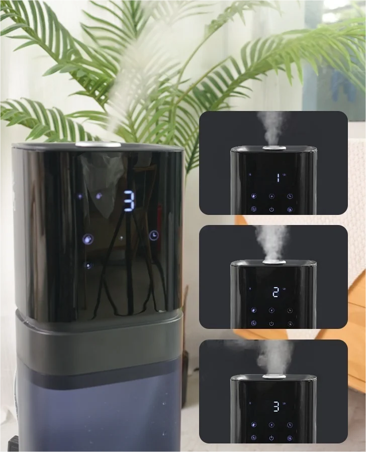 インテリアに好相性！KEECOON 超音波加湿器KC-MH-K20 ムードライトも付き！ 画像 4
