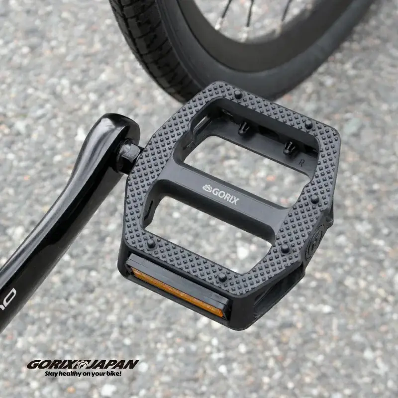 【新商品】【安定した踏み心地と、雨天や泥道でも安定したグリップ!!】自転車パーツブランド「GORIX」から、フラットペダル(GX-MP709)が新発売!! 画像 5