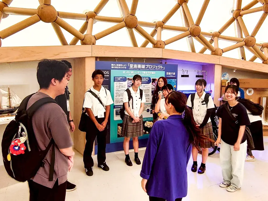 生徒と卒業生が見た“海の未来”――大阪・関西万博「BLUE OCEAN DOME」で広がる循環と共生の輪 画像 10