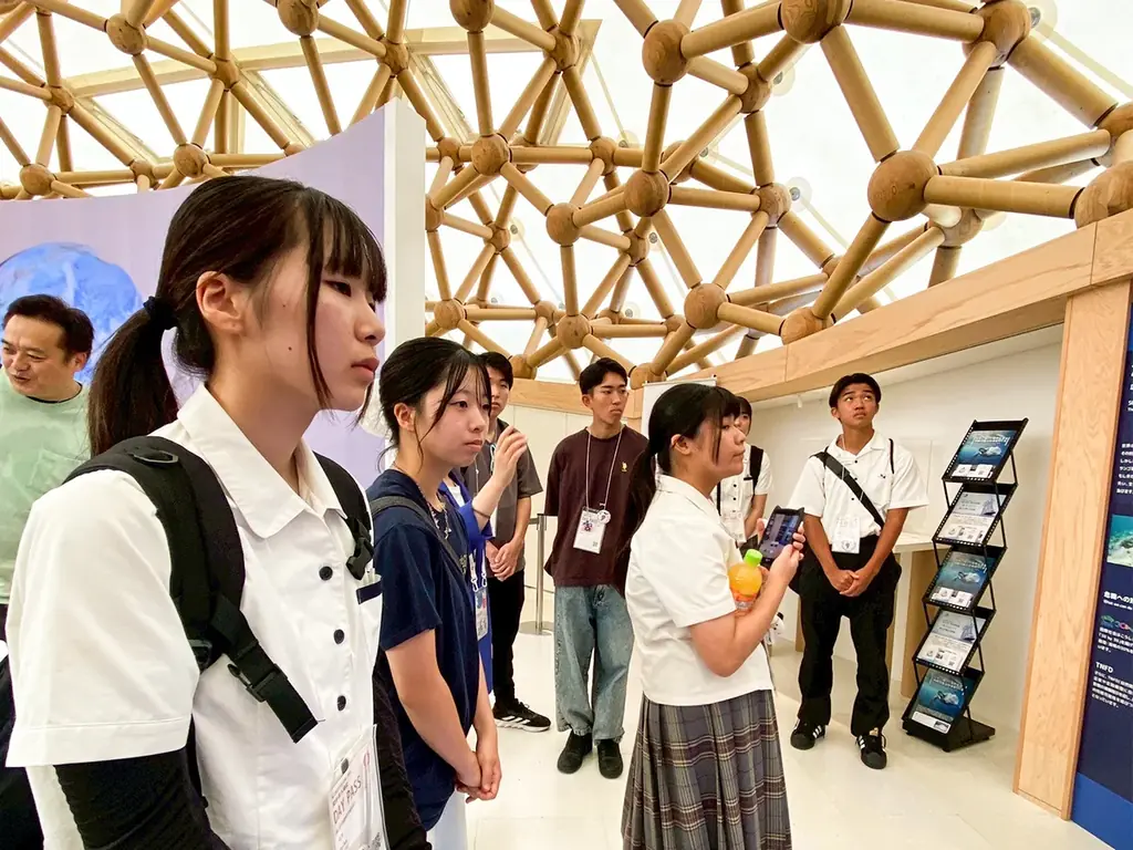 生徒と卒業生が見た“海の未来”――大阪・関西万博「BLUE OCEAN DOME」で広がる循環と共生の輪 画像 5