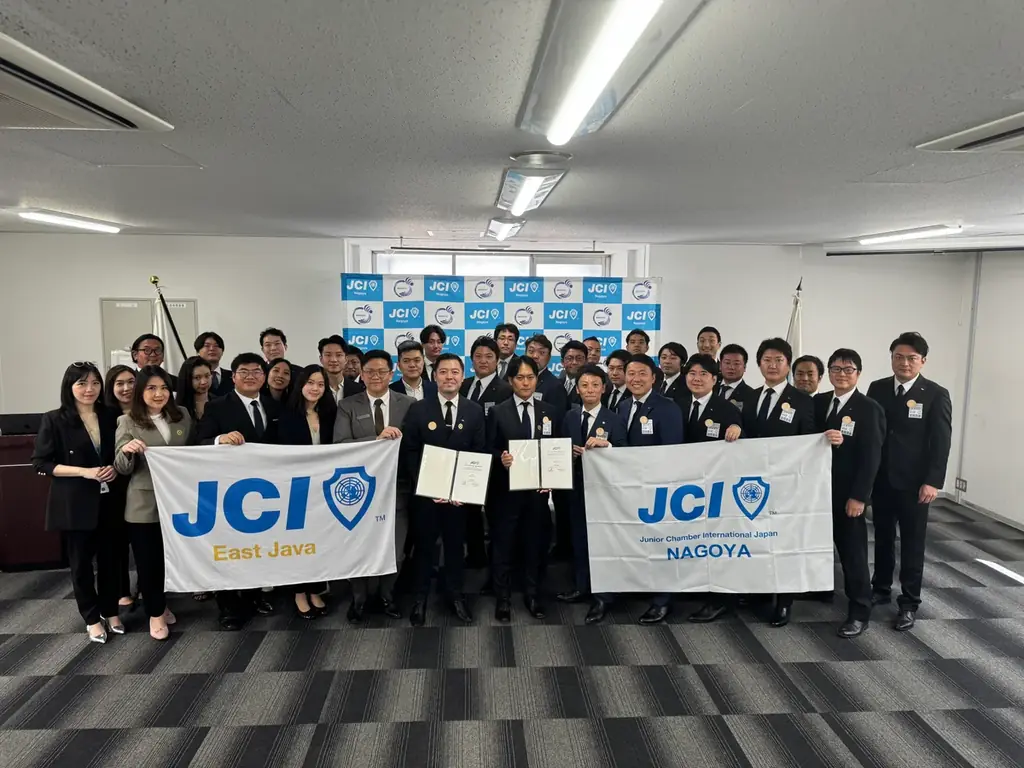 JCI East Java・JCI Nagoya 姉妹JC締結調印式開催のご報告 画像 3