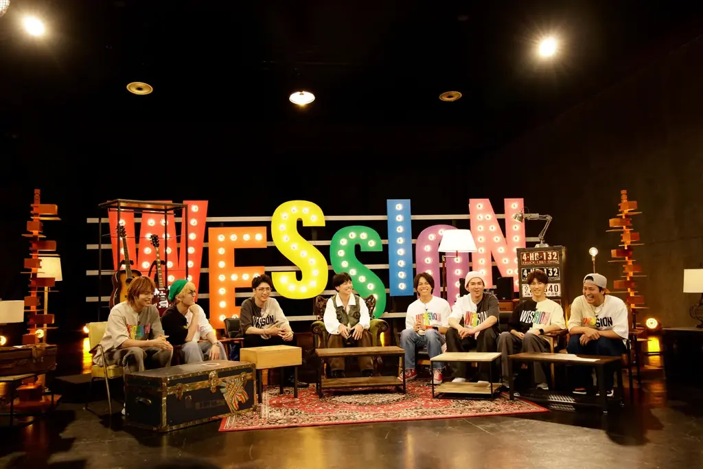 WOWOWとWEST.の新たなコラボ”WESSION”10/8（水）の第5回の放送・配信に先駆けてWEST.および#5ゲスト 石原慎也（Saucy Dog）のコメント到着！潜入ライブレポートも公開！ 画像 6