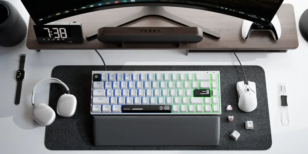 Syntech、新世代ゲーミングキーボード「Chronos 68 Rapid Trigger Magnetic Keyboard」を発表 画像 2