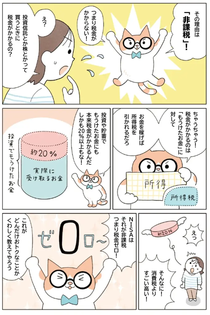 【発売前重版決定】NISAに興味はあるけど知識ゼロ！　そんなマネー初心者の「わからない」を「わかる」に変える超入門書が登場 画像 5