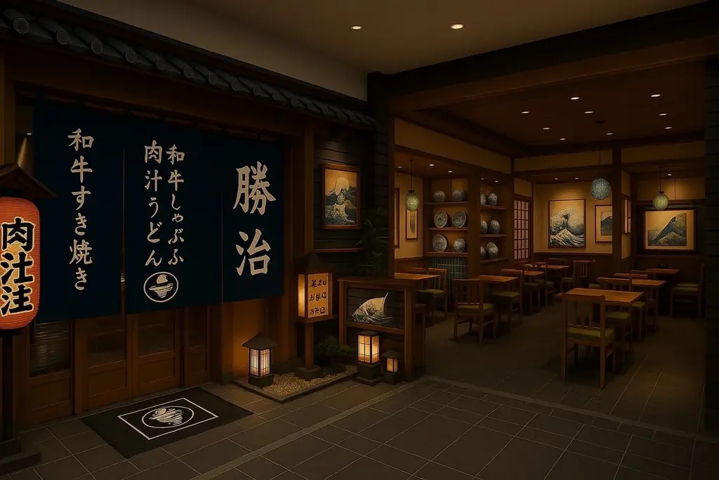 飲食業界日本初！全AIデザインの革新和食店「しゃぶしゃぶ勝治」誕生。横浜80年老舗《奴》の伝統とAI融合、10/1上野御徒町OPEN！ 画像 2