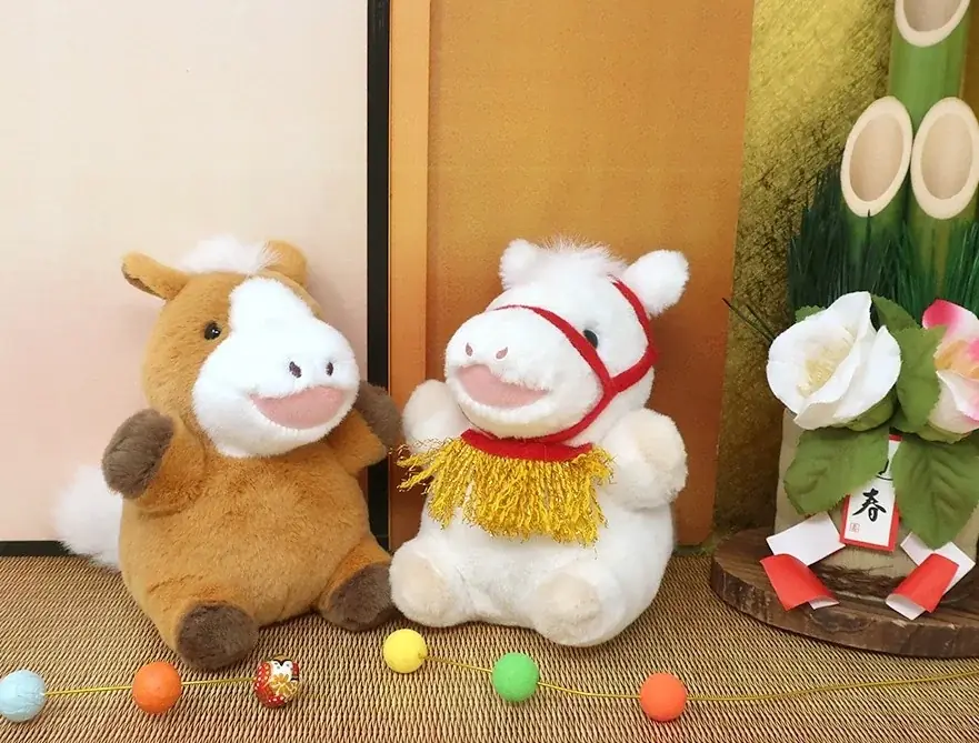 手のひらサイズの『ぽちゃまる』新作「うまのこ」登場