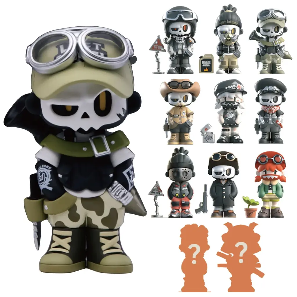 【新商品】海外で人気を集めるアートフィギュアシリーズ『ミスターボーン（ MR.BONE ）』販売開始！ 画像 3