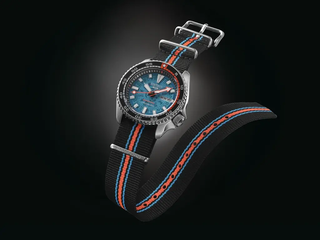 ＜セイコー 5スポーツ＞より、ロンドンの高級カスタムウオッチブランドBAMFORD WATCH DEPARTMENTとのコラボレーション限定モデルが登場 画像 3