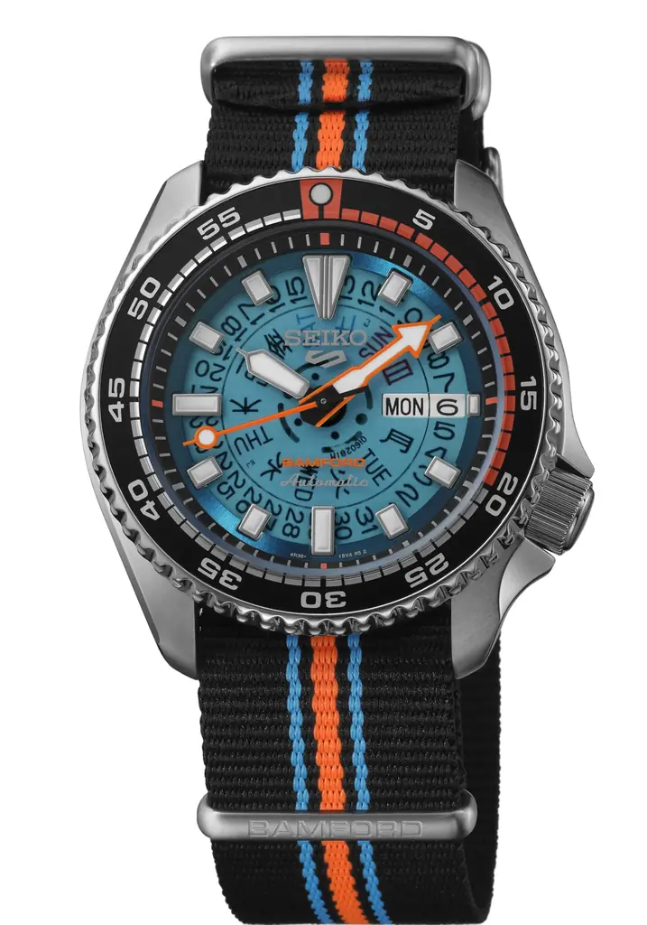 ＜セイコー 5スポーツ＞より、ロンドンの高級カスタムウオッチブランドBAMFORD WATCH DEPARTMENTとのコラボレーション限定モデルが登場 画像 8