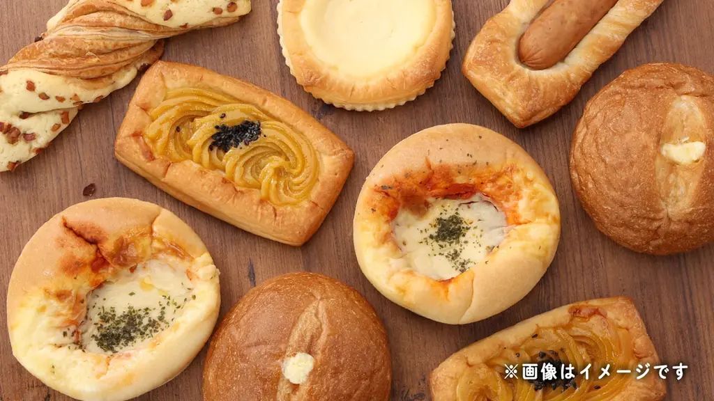10月1日発売　ローソンストア100『THE BAKERY』本格6種
