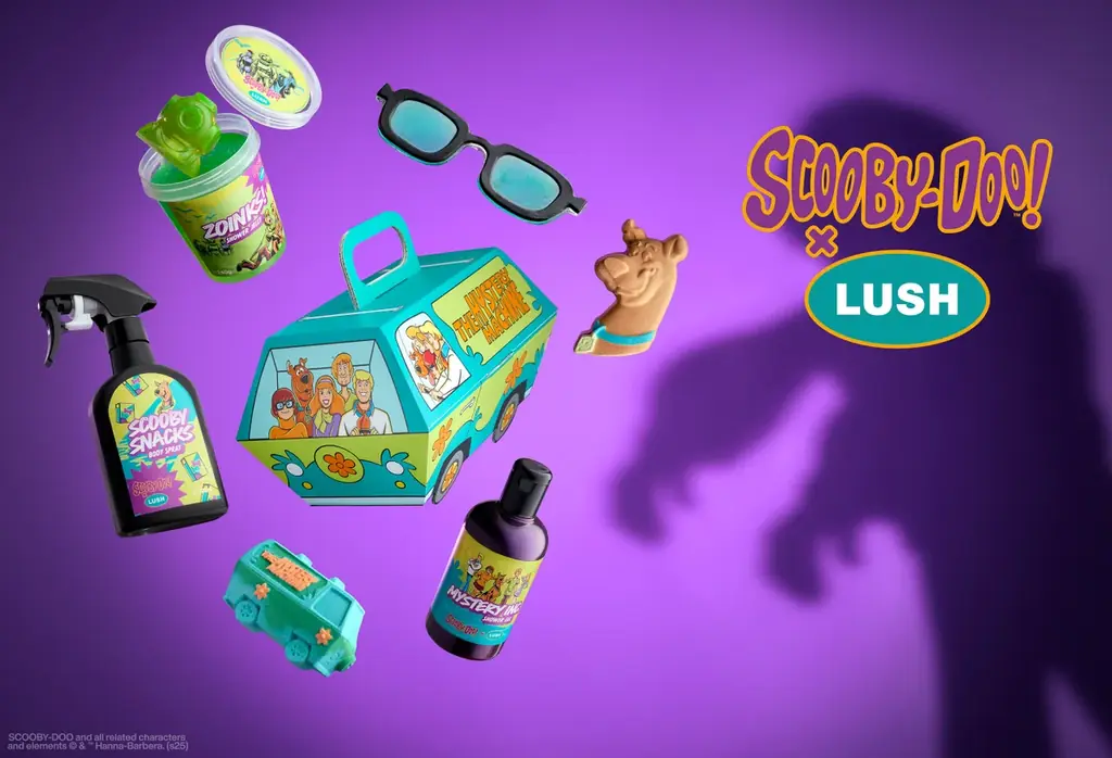 スクービー・ドゥー×LUSH、10月2日発売の限定バス＆ボディ7種