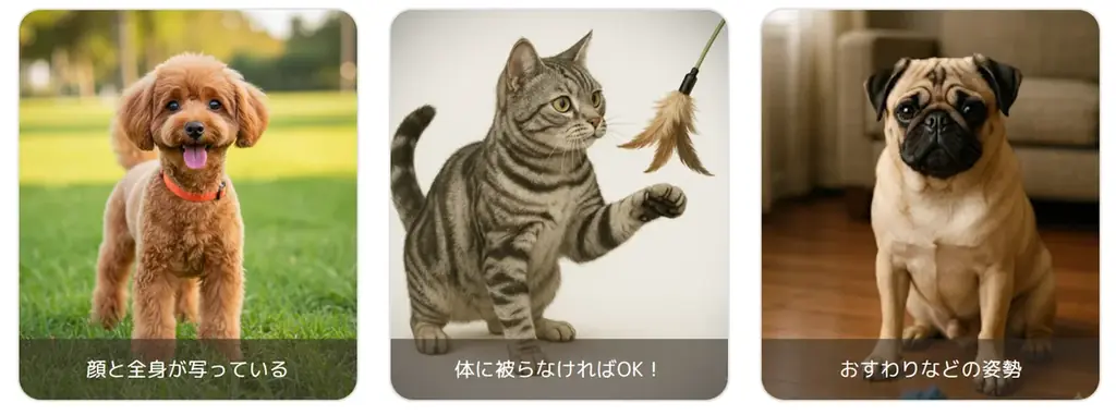 写真1枚で、愛するペットが手のひらサイズの3Dフィギュアに！「ちょこんとフィギュア」を9月29日（月）より提供開始 画像 2