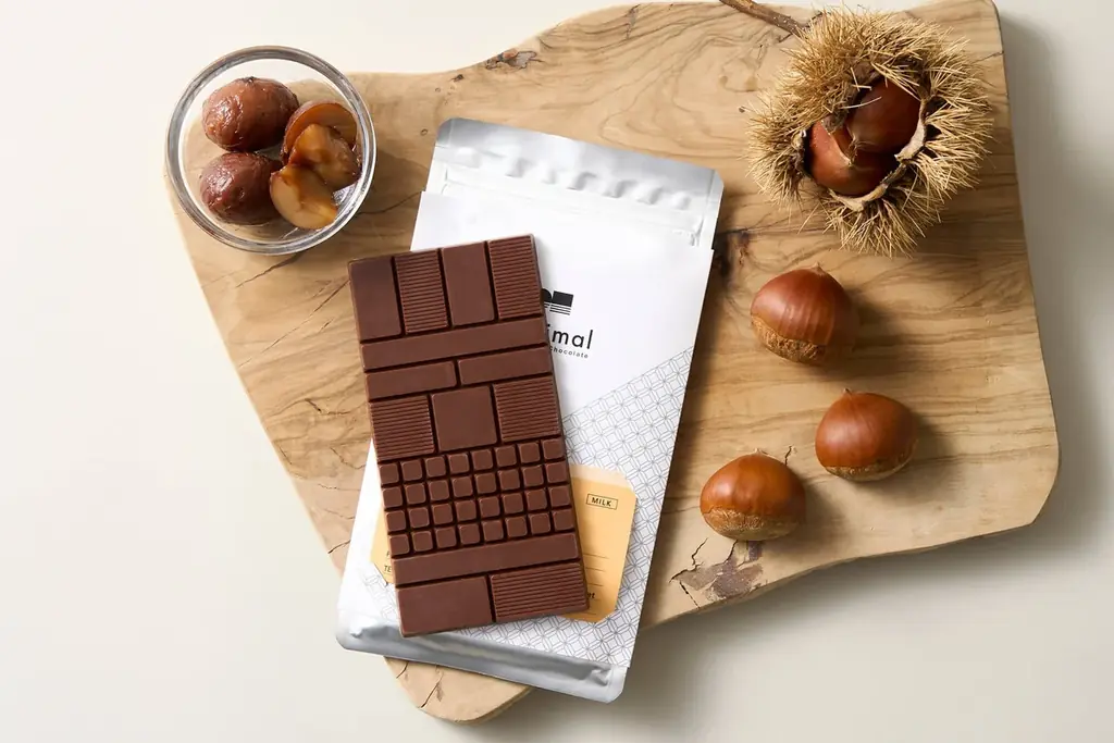 秋限定！Minimalから“栗のような”ミルクチョコレート登場。カカオで表現したまるで栗スイーツのような味わい 画像 1