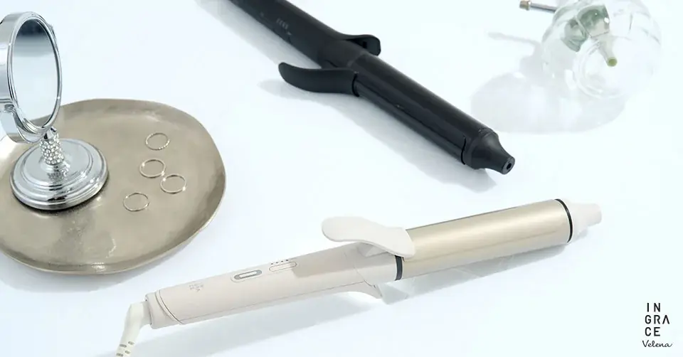 Velena curl iron：低温でダメージを抑える新カール