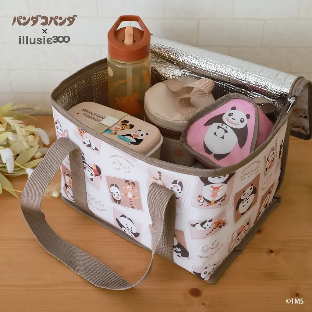 【高畑勲・宮﨑駿の名作アニメ『パンダコパンダ』×ライフスタイル雑貨ブランド「illusie300」！大好評コラボ第3弾は秋のおでかけに嬉しいランチシリーズ】 画像 4