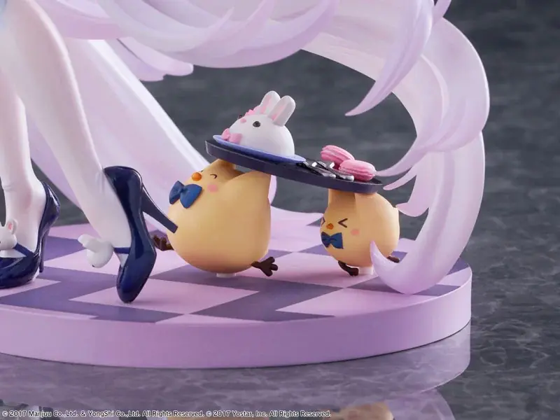 『アズールレーン』より「ラフィーII」が、模擬店で一生懸命(？)お仕事する「うとうとビジーデー」の姿でフィギュア化。あみあみにて予約受付中。 画像 13