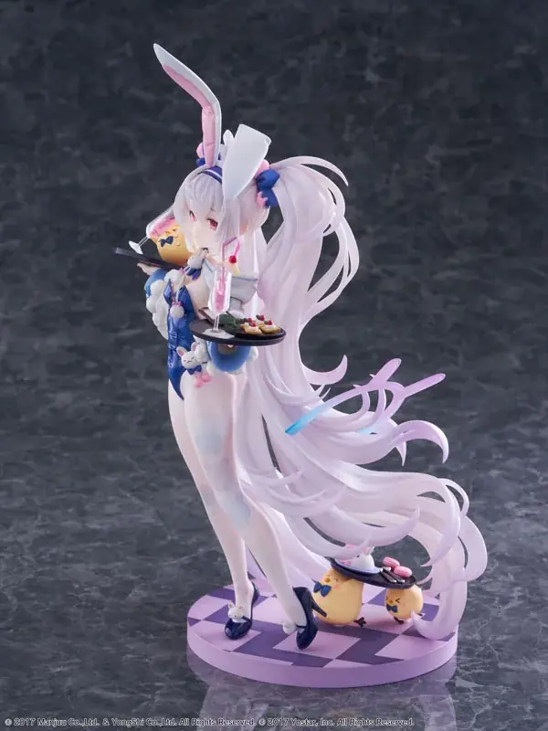 『アズールレーン』より「ラフィーII」が、模擬店で一生懸命(？)お仕事する「うとうとビジーデー」の姿でフィギュア化。あみあみにて予約受付中。 画像 5