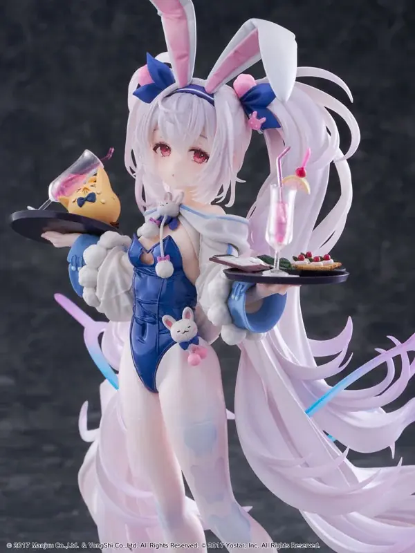 『アズールレーン』より「ラフィーII」が、模擬店で一生懸命(？)お仕事する「うとうとビジーデー」の姿でフィギュア化。あみあみにて予約受付中。 画像 7