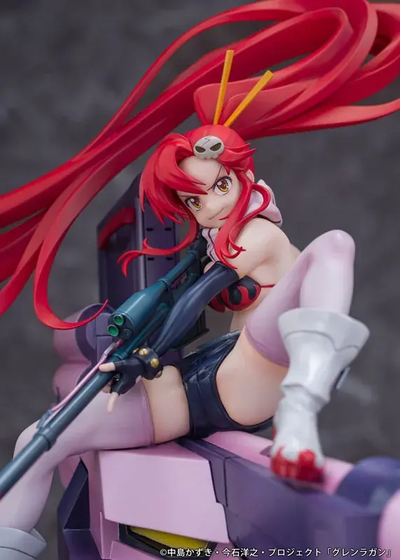 『天元突破グレンラガン』より、TRIGGER 安部 葵氏描き下ろしイラストの「ヨーコ＆ヨーコMタンク」を立体化。あみあみにて予約受付中。 画像 10
