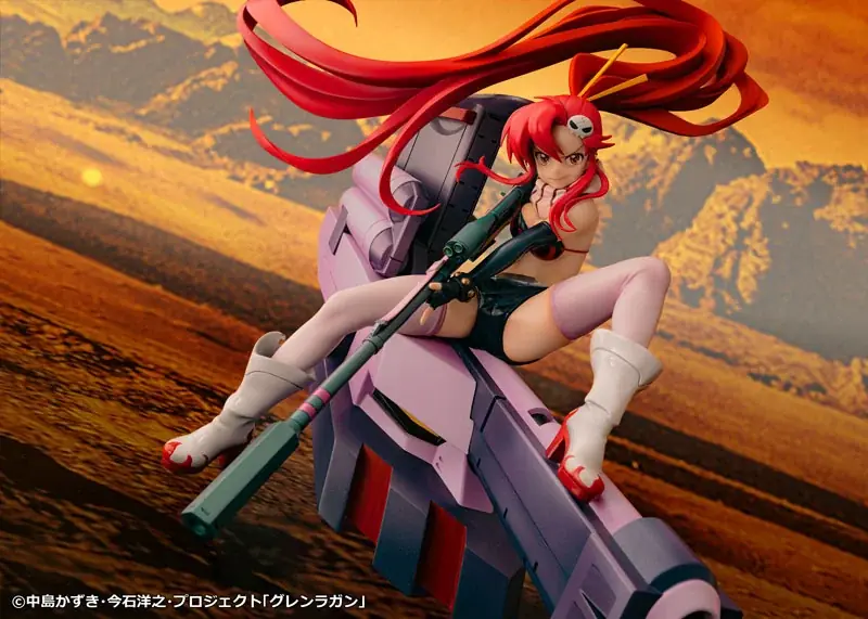 『天元突破グレンラガン』より、TRIGGER 安部 葵氏描き下ろしイラストの「ヨーコ＆ヨーコMタンク」を立体化。あみあみにて予約受付中。 画像 14