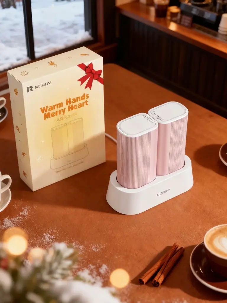 【50%OFF新品セール】RORRYが「昇進版 充電式カイロ」を発売開始 – 3秒急速加熱＆360°全面発熱・10000mAh大容量で最大10時間連続使用 画像 8