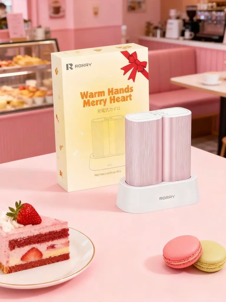 【50%OFF新品セール】RORRYが「昇進版 充電式カイロ」を発売開始 – 3秒急速加熱＆360°全面発熱・10000mAh大容量で最大10時間連続使用 画像 9