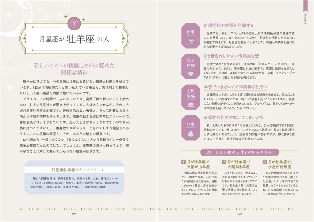 人気占い入門書シリーズから新作が登場！『一番わかりやすい はじめての月占い』10/１発売 画像 7