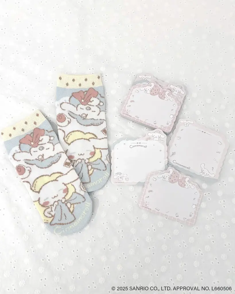 のんびり暮らす「シナモロール」を描いたナチュラルで”大人かわいい”限定アイテムがサンキューマートより新登場！全品390円（税込429円）で10月下旬より発売 画像 5