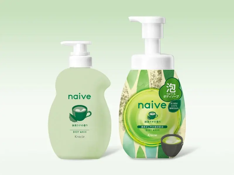 ナイーブ新作『抹茶ラテの香り』ボディソープ、10月24日発売