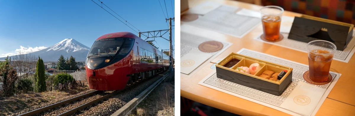 和スイーツ観光列車開始