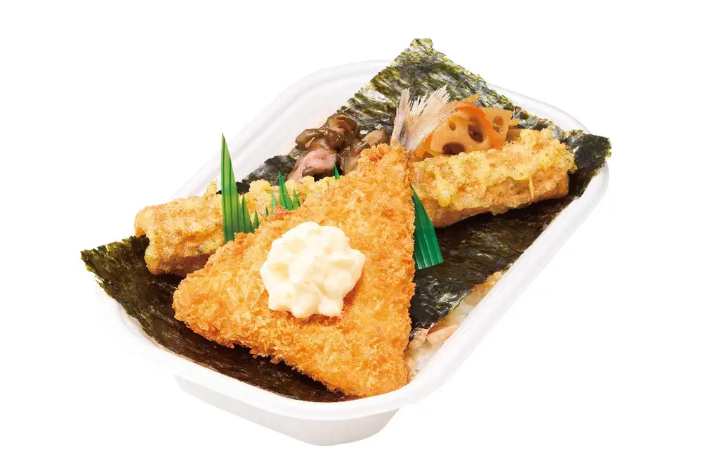 元祖“のり弁”のほっかほっか亭から、ワンコインのおてごろ価格で10月1日（水）より「アジフライのりタル弁当」新発売！ 画像 2