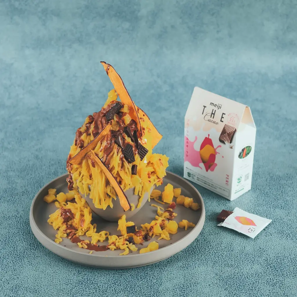 meiji THE Cacao × & OIMO TOKYOのコラボ商品が実現！チョコとお芋の贅沢秋スイーツが店頭＆ECにて順次発売決定 画像 2