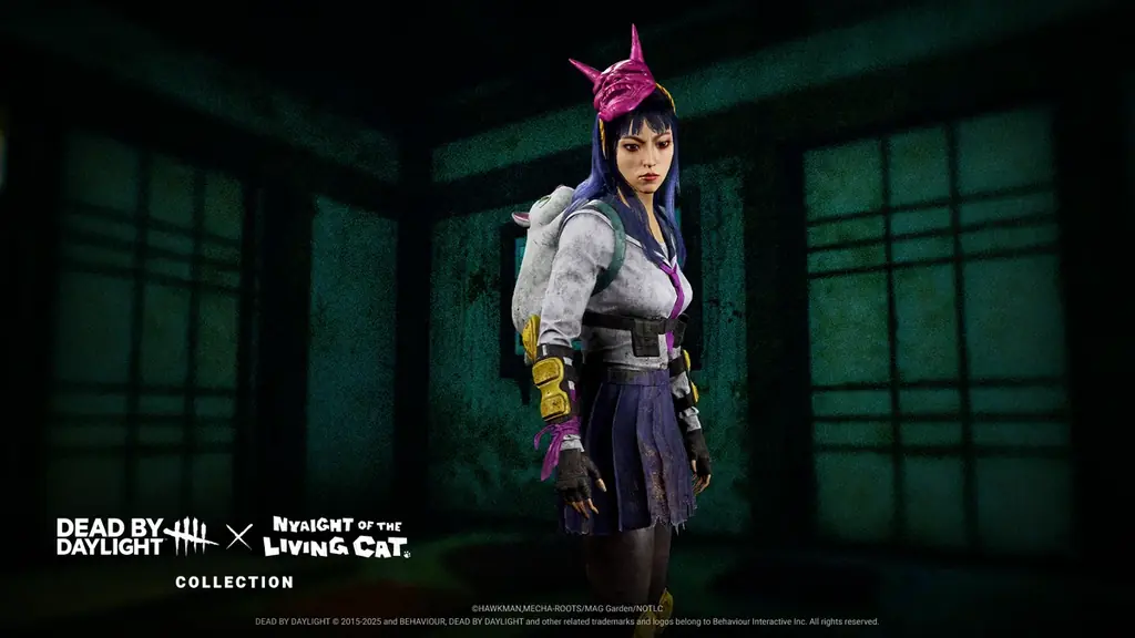 猫好き悶絶の“にゃんとも”怖カワなコラボが実現！『Dead by Daylight』にアニメシリーズ『ニャイト・オブ・ザ・リビングキャット』のコレクションが登場 画像 2